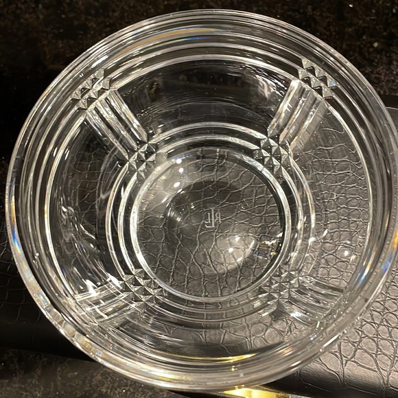 Ralph Lauren beautiful sparkling lead crystal bowl in pristine condition - Picture 3 of 7